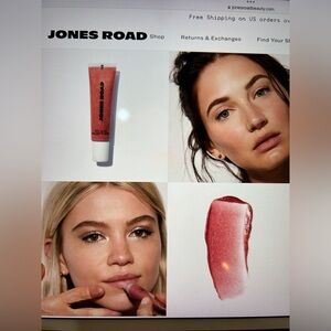 Jones Road Cool Gloss- pink gold shimmer